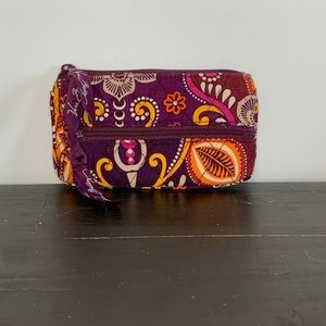 Vera Bradley Safari Sunset keychain purse